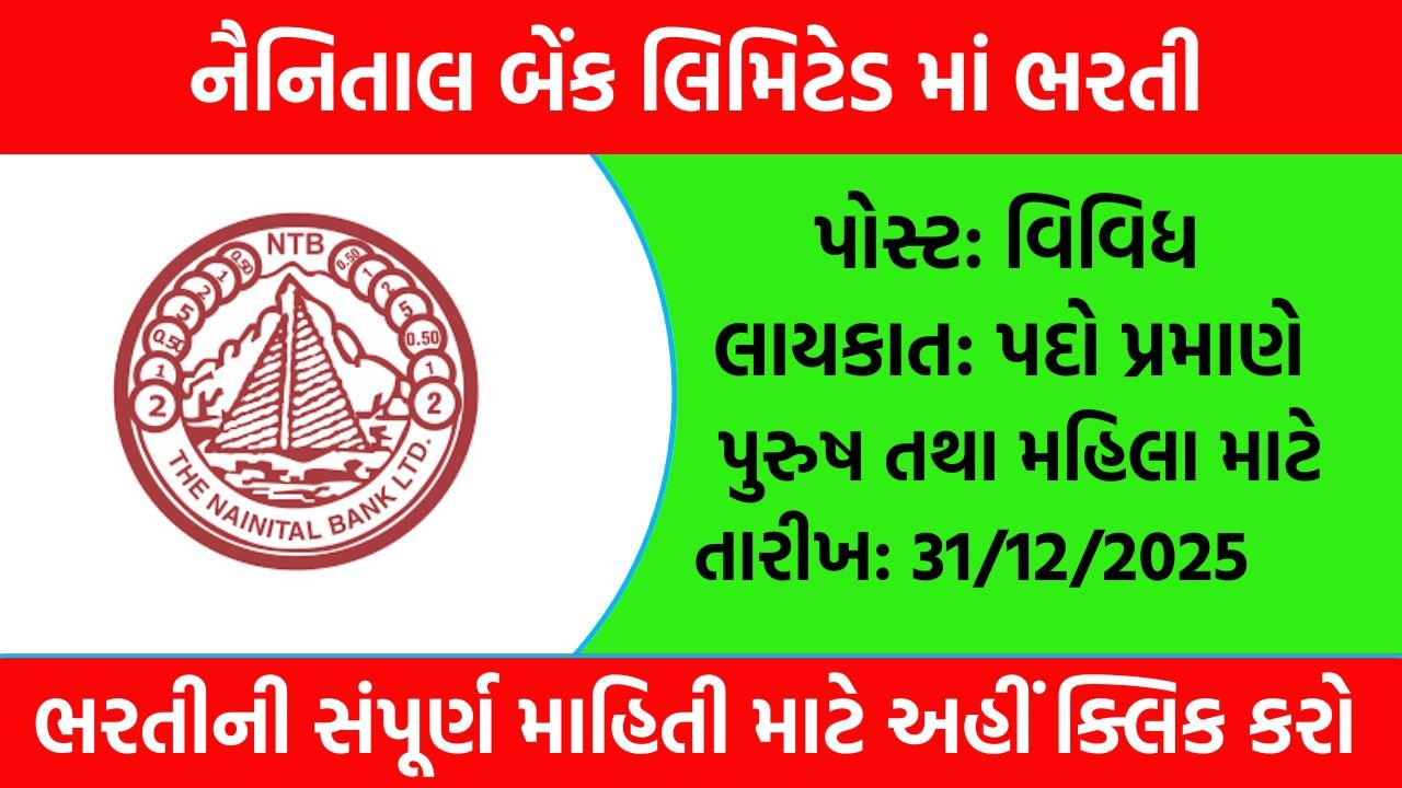 The Nainital Bank Limited Recruitment